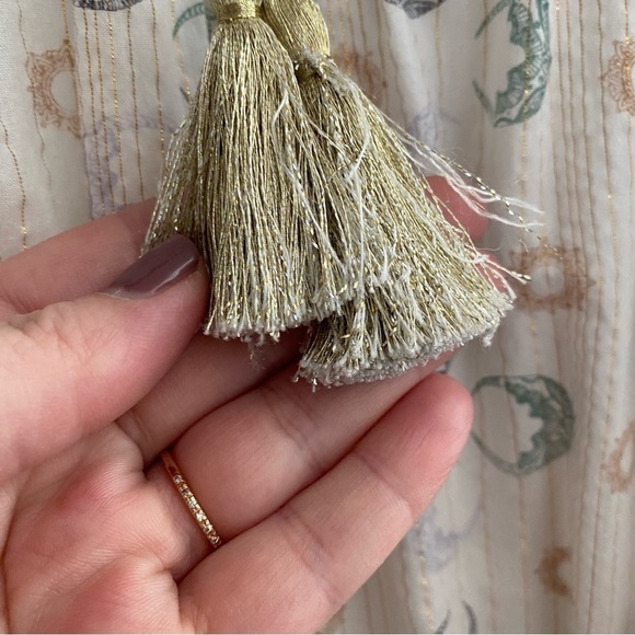 Velveteen Moon Star Print Frankie Embellished Boho Dress - Picture 12 of 16